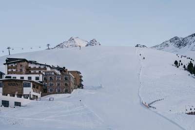 Das »VAYA Kühltail« Hotel liegt am höchstgelegenen Skiort Österreichs.
