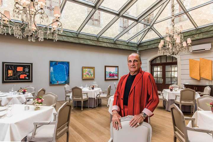 Carlo Rampazzi hat das Sternerestaurant neu gestaltet.