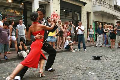Feurige Leidenschaft:  Wie kein anderes Land wird Argentinien mit  dem Tango verbunden.