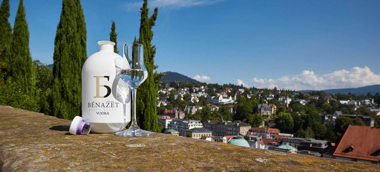 Mit Bénazet Vodka lebt die kosmopolitische Geschichte Baden-Badens wieder auf.