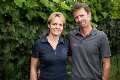 Pflanzten bereits 1994 die ersten PiWi-Rebstöcke: Karin und Roland Lenz aus dem Kanton Thurgau.