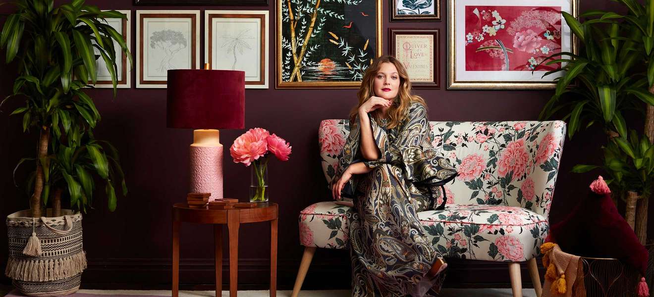 Mit ihrer Marke »Drew Barrymore Flower« ist der Hollywoodstar seit 2013 in den Segmenten Beauty und Mode erfolgreich. Jetzt erscheint die erste Home-Kollektion.