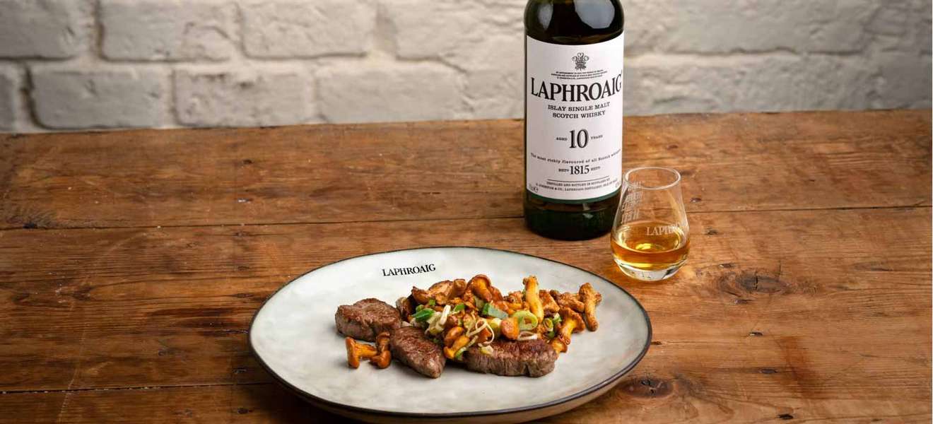 Food Pairing: Whisky Rauchschwammerl mit Dry-Aged Filetspitzen