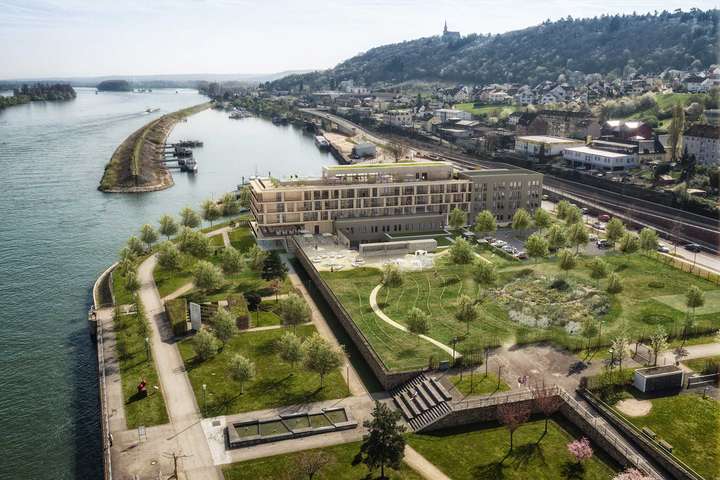 Das neue »Papa Rhein« Hotel soll im August 2020 eröffnen.