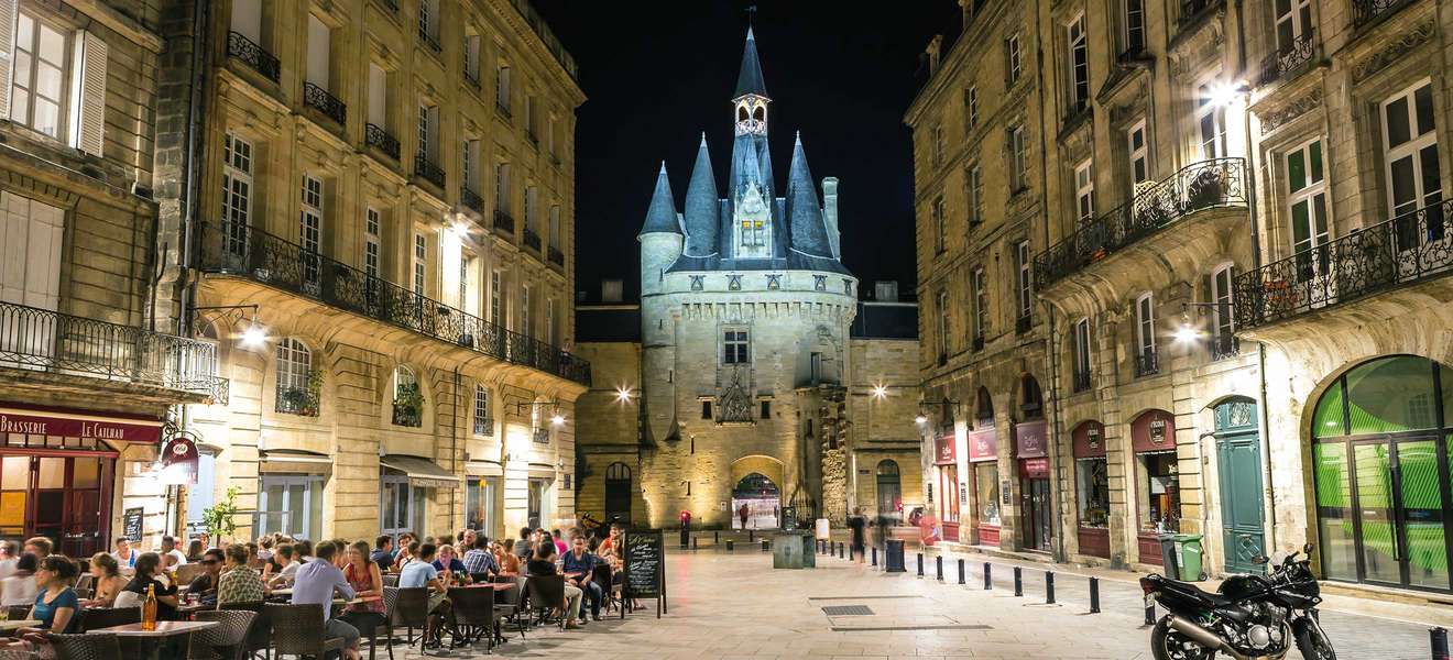 Die Altstadt von Bordeaux steht innerhalb der ehemaligen Stadtmauer.