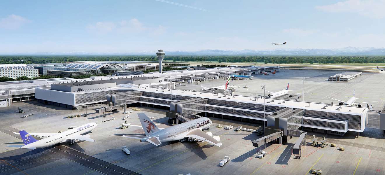 Der Flughafen München ist für das Gesamtjahr optimistisch.