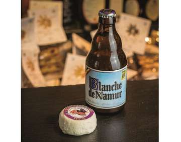 Zusammen perfekt: Belgisches Bier und französischer Käse.