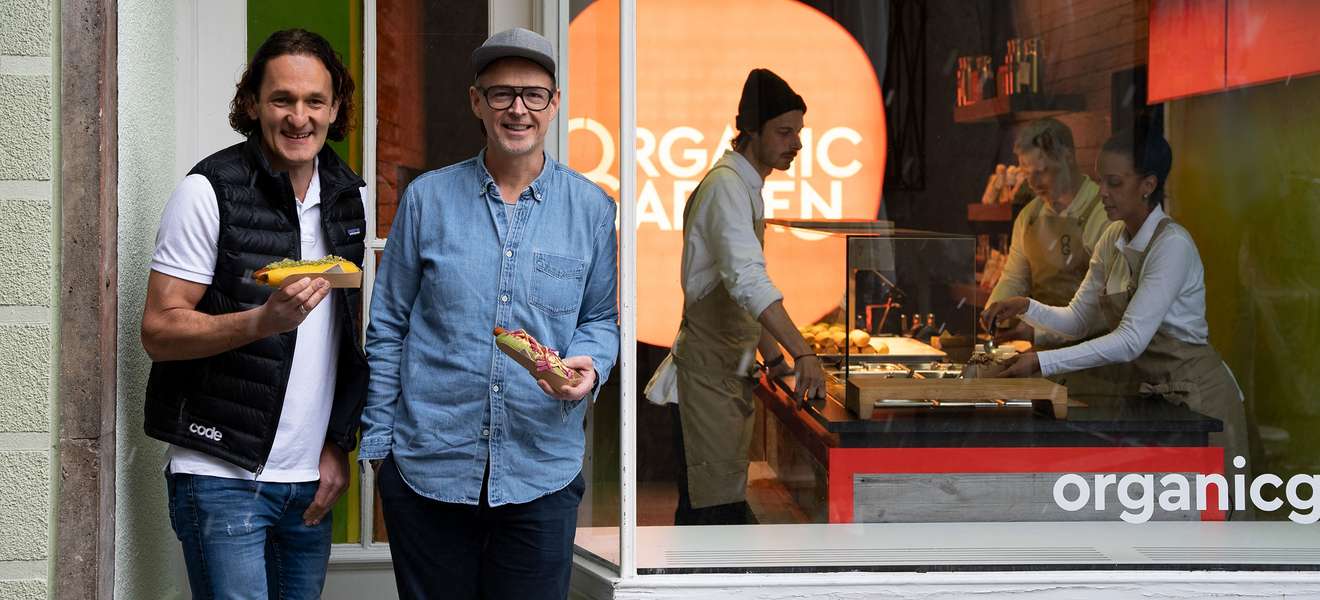 Holger Stromberg verkauft jetzt vegane Hotdogs