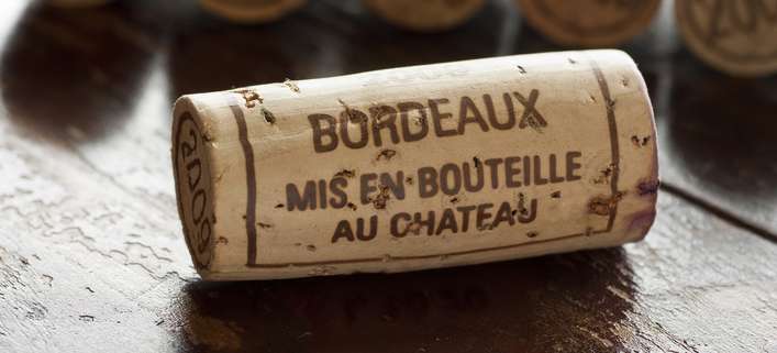 Bordeaux Weinkorken