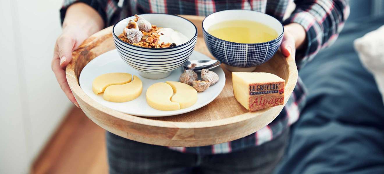 Eine ungewöhnliche Kombi, die aber bestens harmoniert: Käse & Tee.