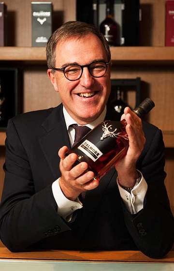 Jonathan Driver, Rare Whisky Director von Whyte & Mackay. / © The Dalmore