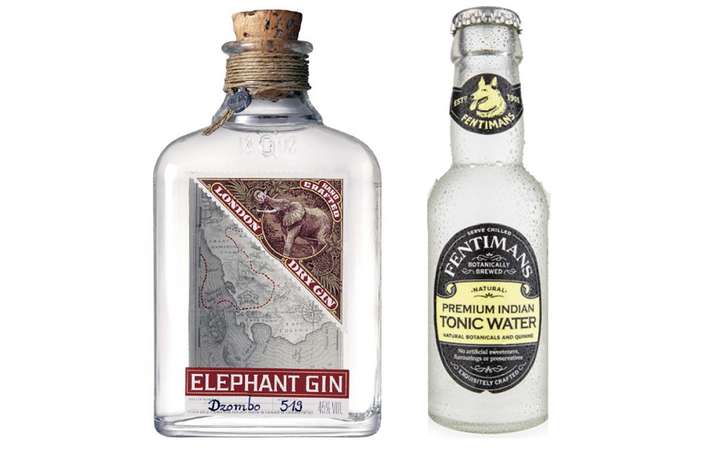 Elephant London Dry Gin + Fentimans Tonic Water