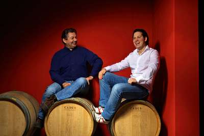 In Mauer erzeugen Richard und  Alexander Zahel  erstklassigen Wein.